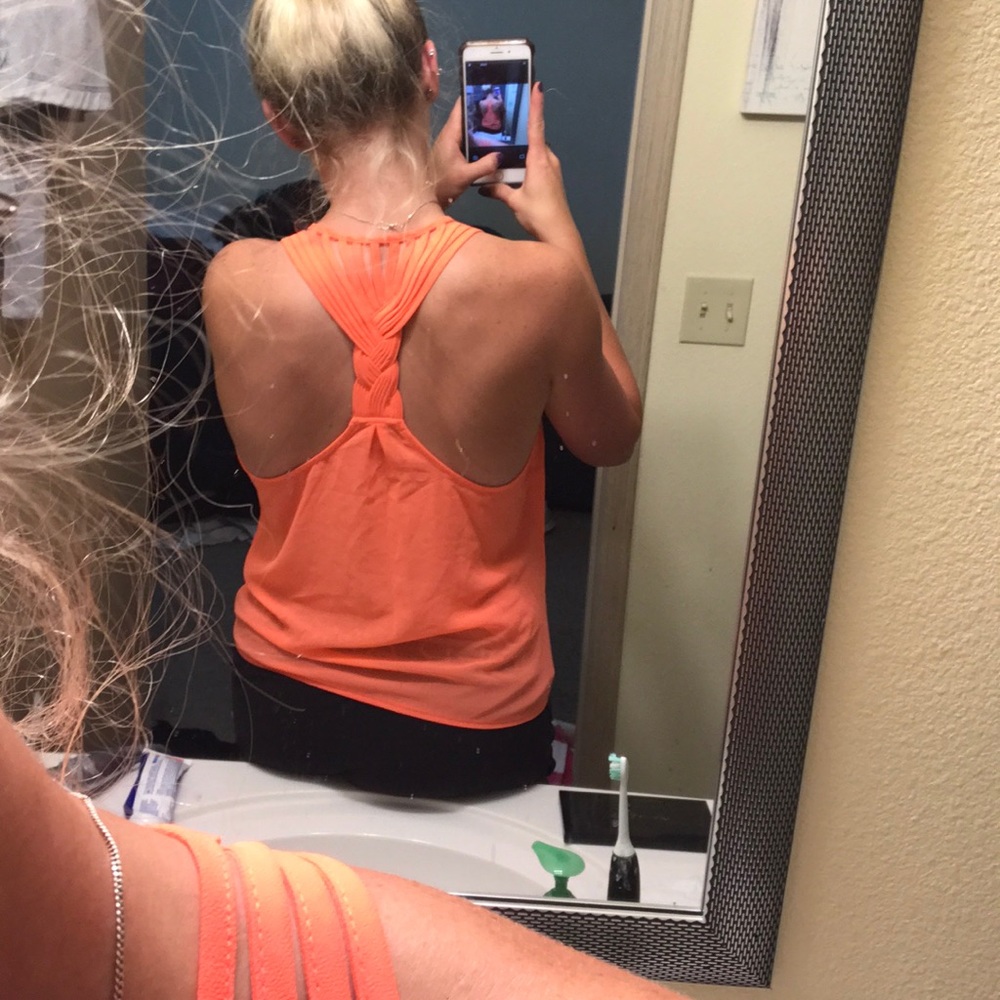 Orange Tank top